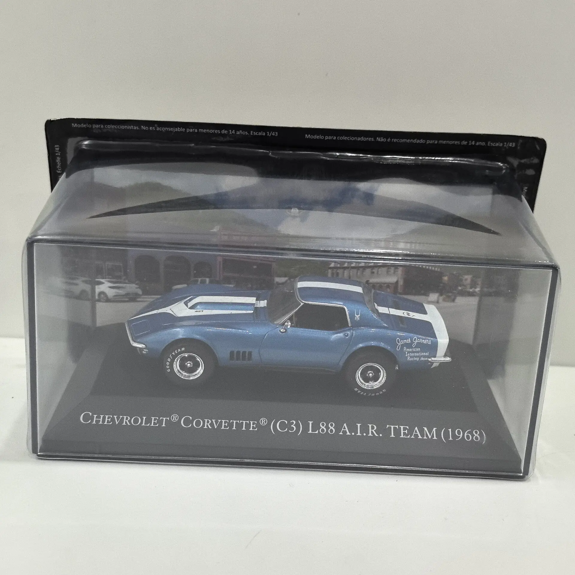 

Diecast IXO 1/43 Scale CHEVROLET CORVETTE C3 1968 3V Alloy Car Model