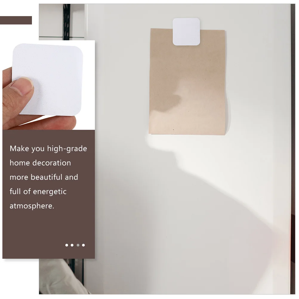 

6Pcs Pearl Refrigerator Magnets Sublimation Blank DIY Heat Transfer Magnetic Stickers for Refrigerator Home Decor