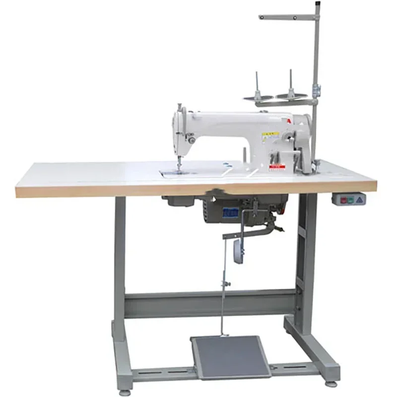 

Портативная бытовая абсолютно новая вертикальная швейная машина 220 В/250 Вт/550 Вт электрическая высокоскоростная одноигольная швейная машина с плоской кроватью