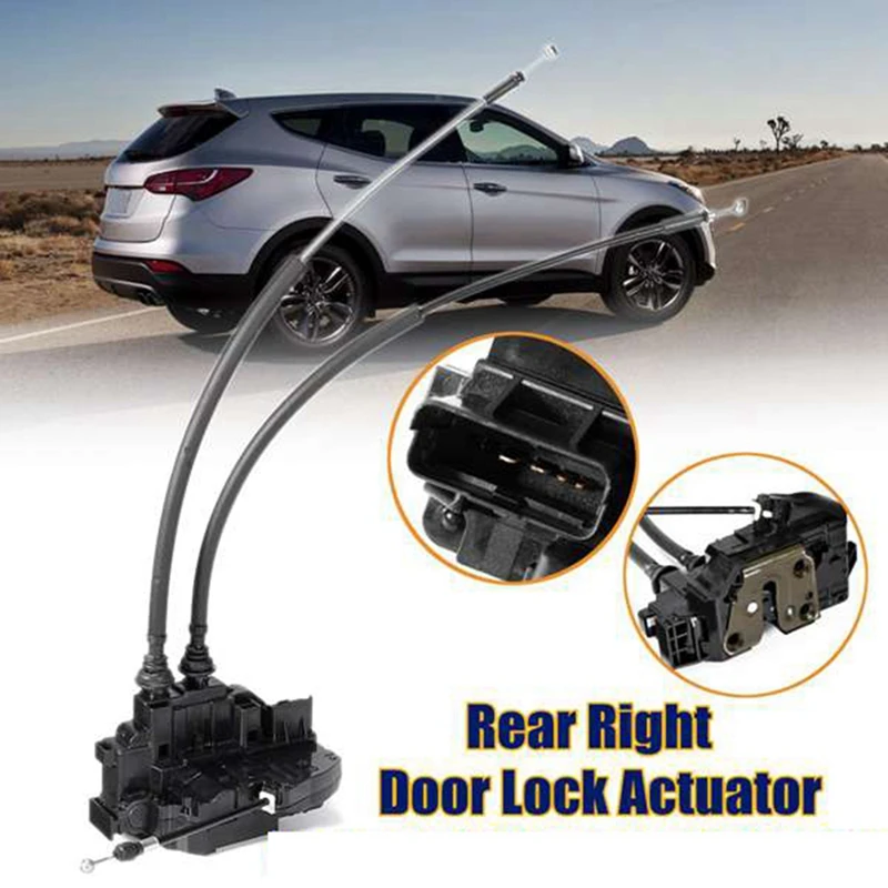 1 Pcs Rear Right Side Power Door Lock Actuator Accessories For Hyundai Santa Fe 2007-2009 814202B000 81420-2B000