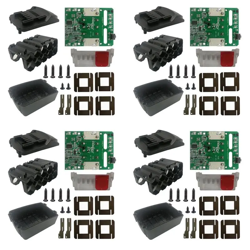 Charging Protection Circuit Board PCB Board For Metabo 18V Lithium Battery Rack(4 Set)-B61B