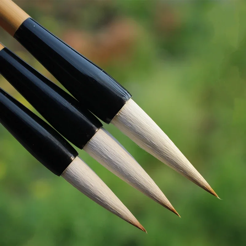 Regular Script Multiple Hair Brush Set Running Official Script Calligraphy Writing Brush Landscape Chinese Painting Coloring Pen