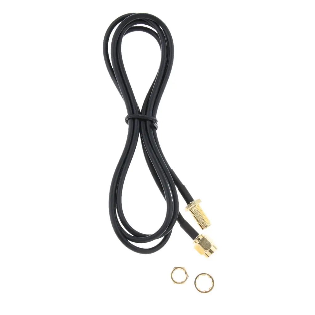 RP-SMA Male to Female Antenna Extension Cable Coax Cable for Wifi Extender External Antenna Connection