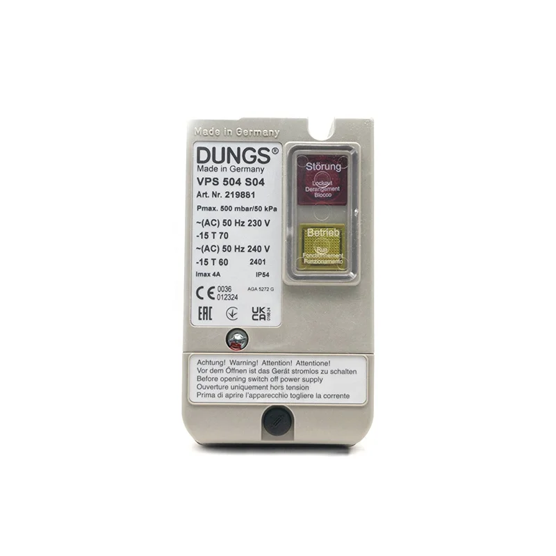 

VPS 504 S04 German Dungs Gas Leak Detection Device Gas Leak Detector