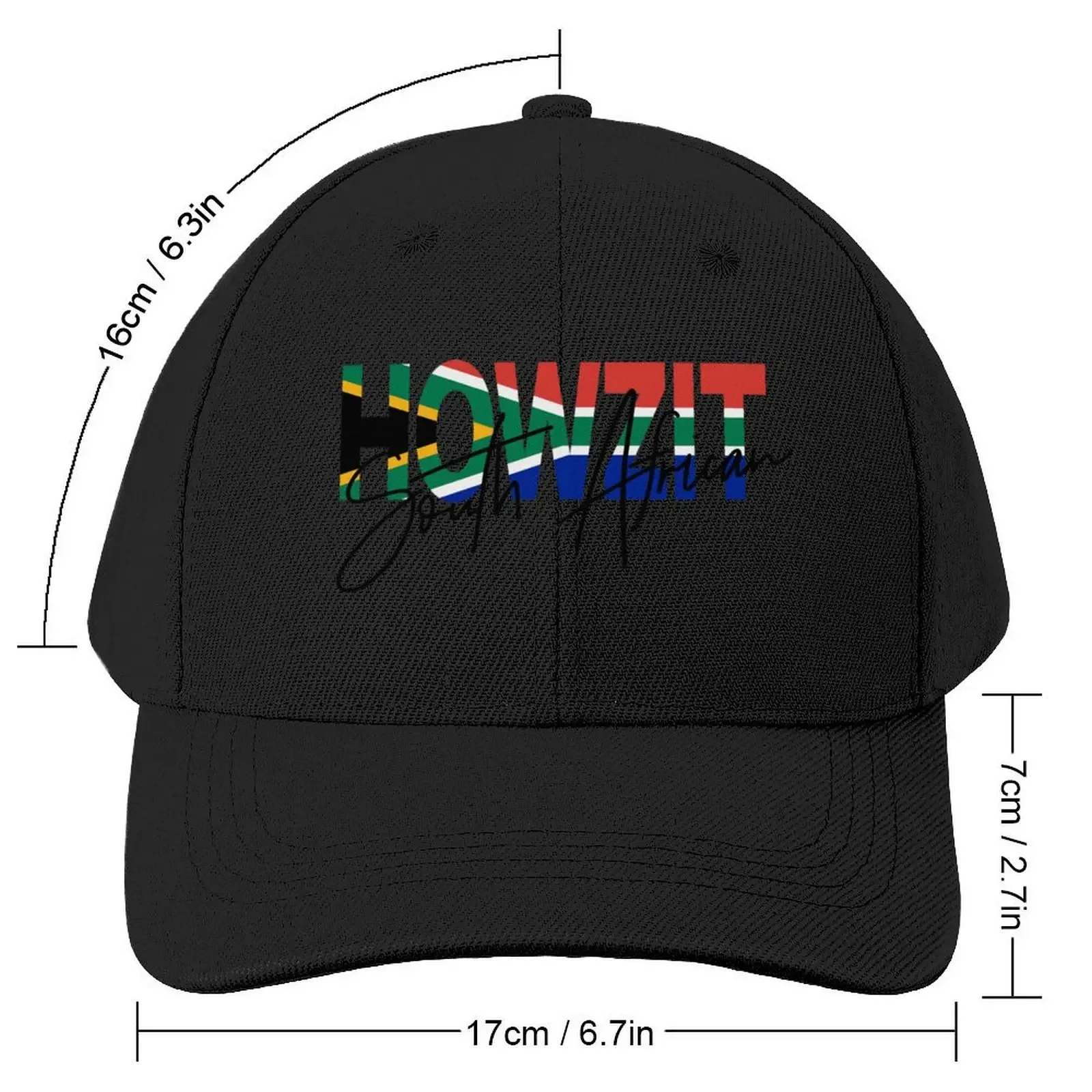 Howzit South African Baseball Cap Golf foam party Hat Fashion Beach |-F-| For Women 2025 Men's