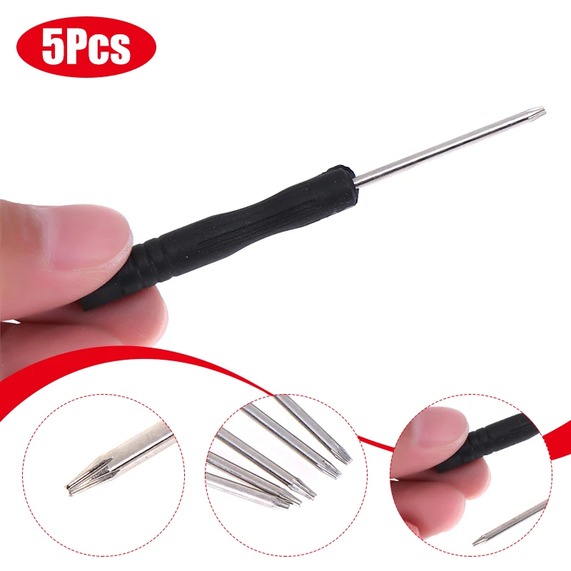 

5pcs Precision Torx Screwdriver Set T2+T3+T4+T5+T6 For Mobile Phones Repair Tool Mini Multi-Function Repairing Disassembly Tools