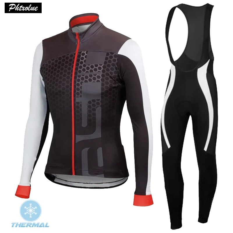 

2024 Winter Thermal Fleece Cycling Jerseys Set Bicycle Clothing MTB Bike Clothes Kit Uniform Maillot Ropa Ciclismo Invierno suit