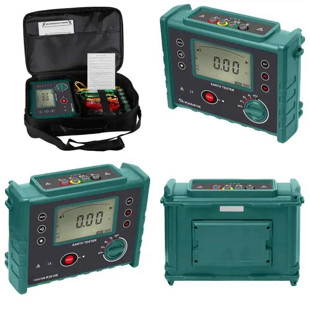 

FR3010E Three-Wire AC Digital Tester for Soil Resistivity Ground Resistance & Earth Voltage Measurement
