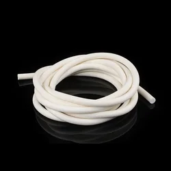 1Meter White Silicone Foamed Round Strip Foaming Cord Sponge Strips High Temperature Resistant Sealing Strip