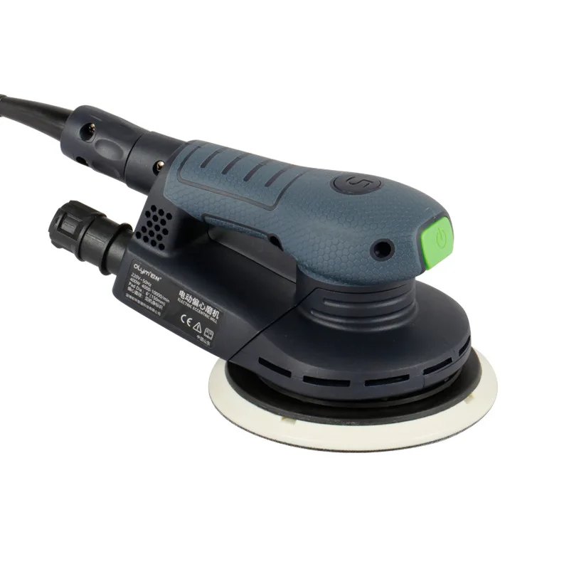 Dust dry mill Electric dry grinding head Vacuum car putty ash spray paint sander Square grinding head
