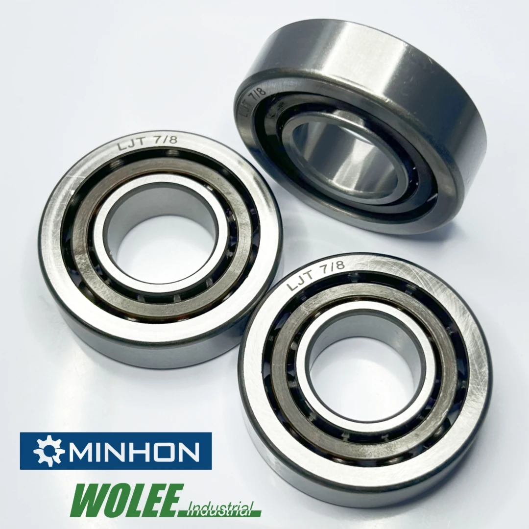 LJT 7/8 22.225x50.8x14.2875 محامل كروية الاتصال الزاوي