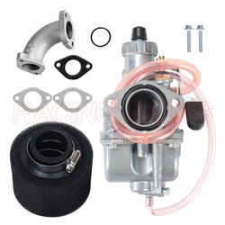 VM22 26mm Carburetor Kit Fit for Mikuni Intake Pipe Pit Dirt Bike 110cc 125cc 140cc Lifan YX Accessories