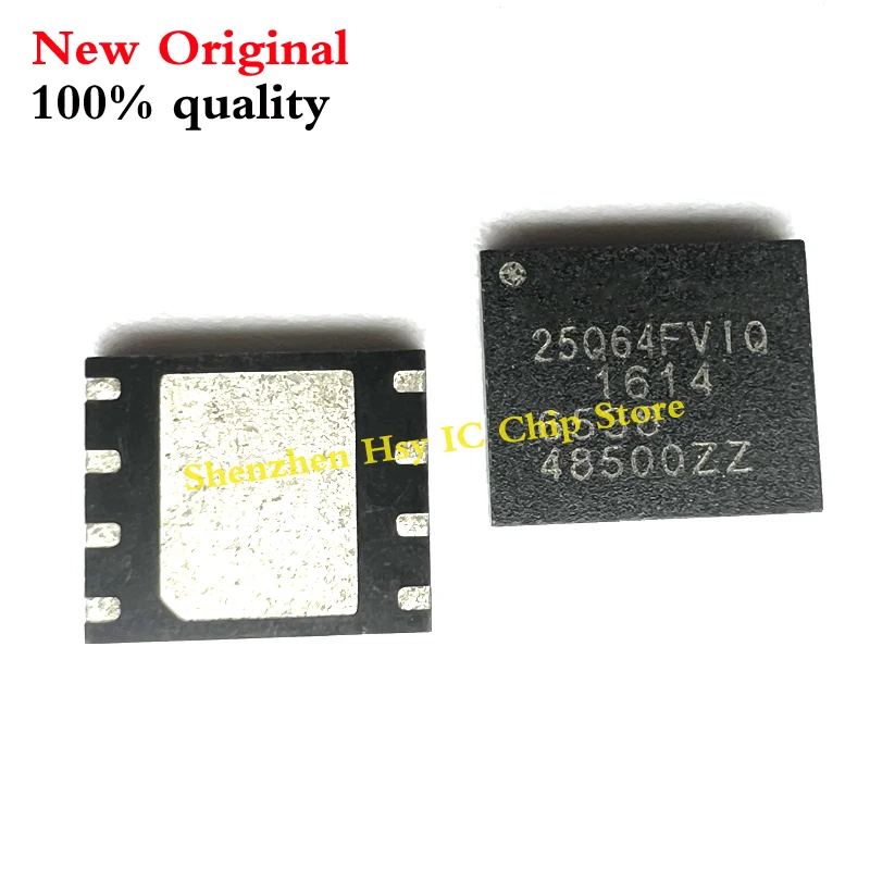 W25q64fviq 25q64fviq QFN-8チップセット、100% 新品、2-5個