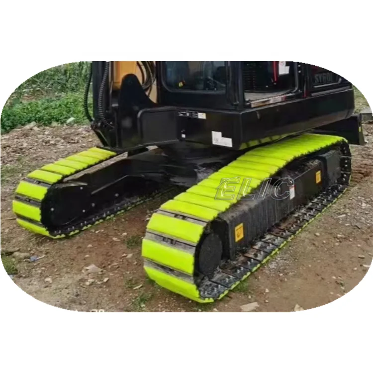 mini excavator rubber track pad crawler chassis rubber track undercarriage for kubota yanmar takeuchi komatsu hitachi