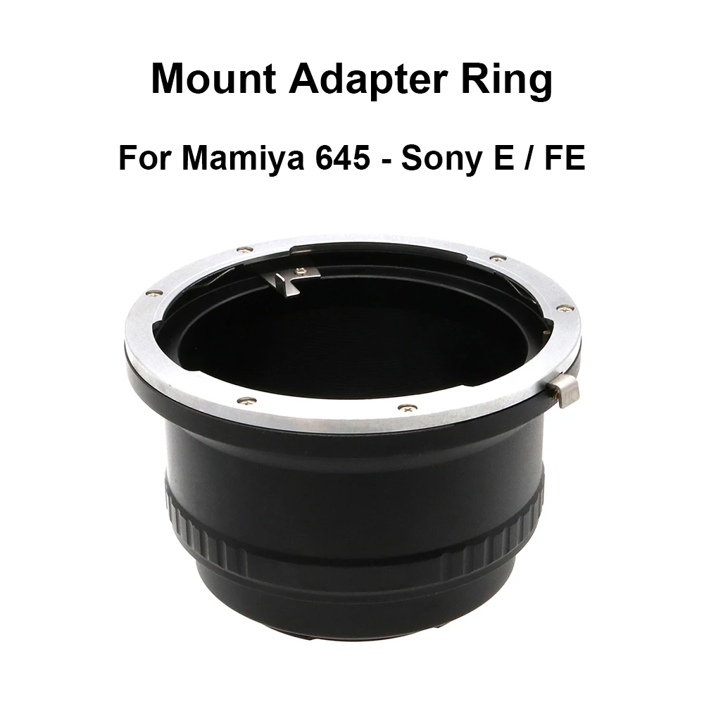 

M645-NEX For Mamiya 645 Lens - Sony E Mount Adapter Ring M645-E Mamiya645-E for Sony E / FE A7, A9, A1, A6000, A5000, NEX series