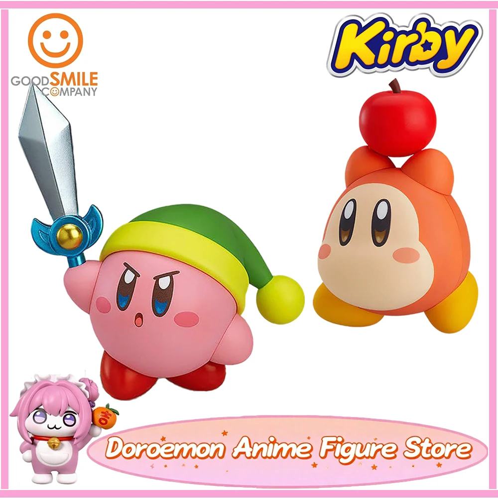 

В наличии оригинальные хорошие улыбки GSC Nendoroid 544 1271, Коллекционные фигурки Kirby Waddle Dee Kawaii, модель