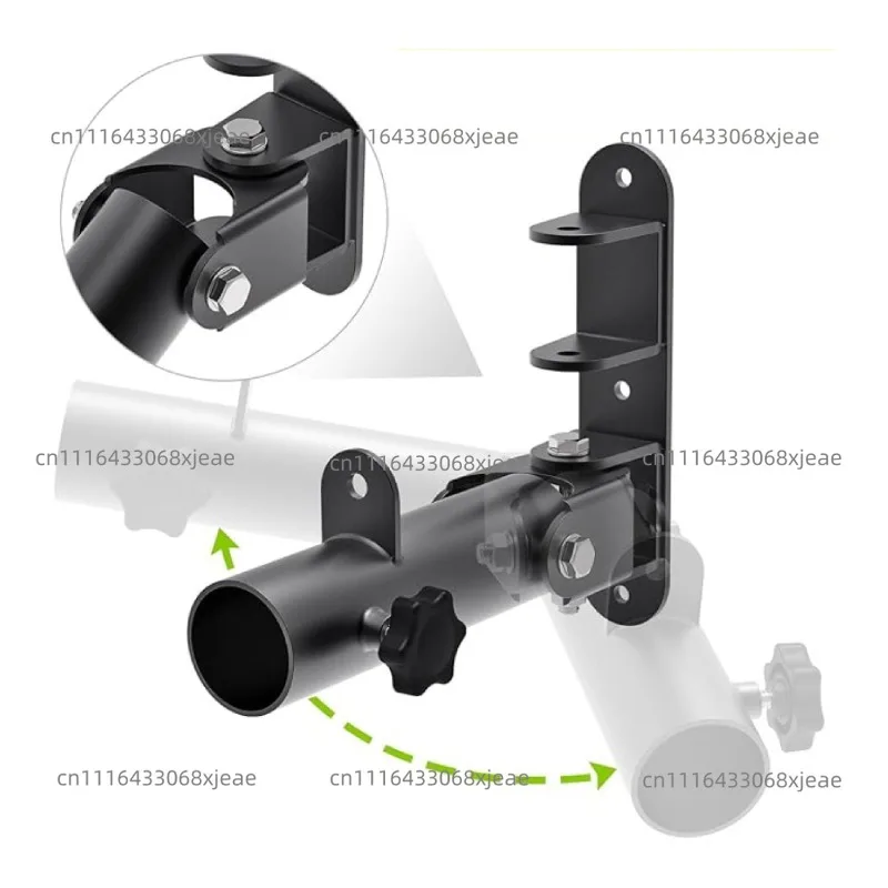 Wall-mounted Barbell Cannon Rack,  Back Muscle Training, Strength Training, Storable Barbell Bar