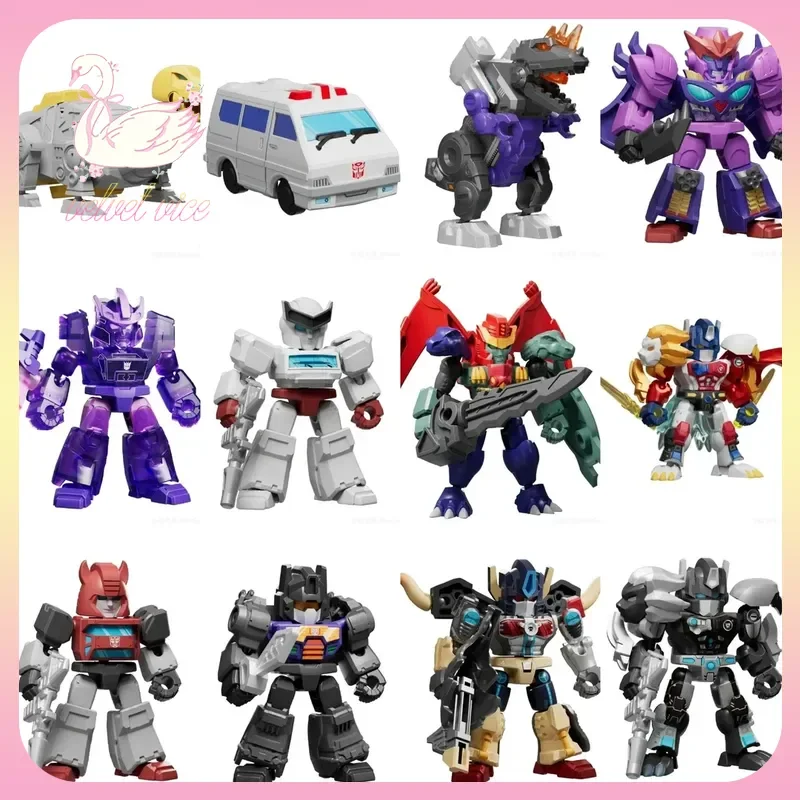 Original Blokees Transformers Defender Version 07 - Power Of The Beast Blind Box Action Figures Peripheral Collect Toys Gifts