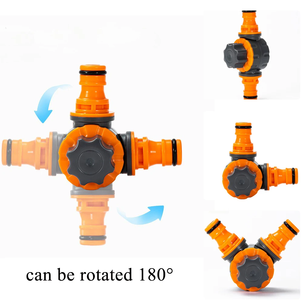

Поворотный кран на 180 градусов, быстрые соединители, соединительный адаптер для садового шланга для шланга, садовые растения, полива фермы, орошения