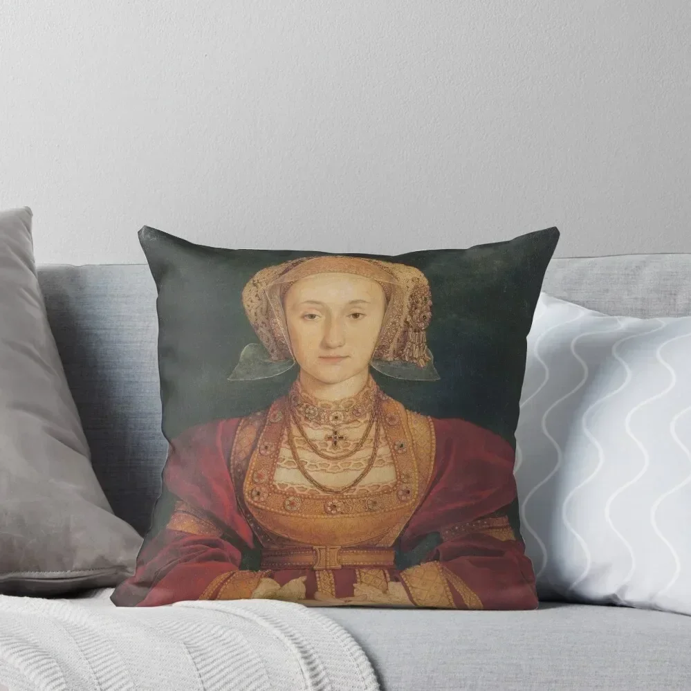 

Anne of Cleves Throw Pillow Pillow Case Christmas pillow pillowcase