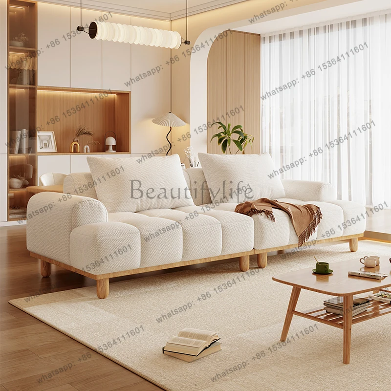 

White Cream Living Room Sofas Cloud Large Room Decor Beauty Decoration Living Room Sofas Clear Muebles Space Saving Furniture
