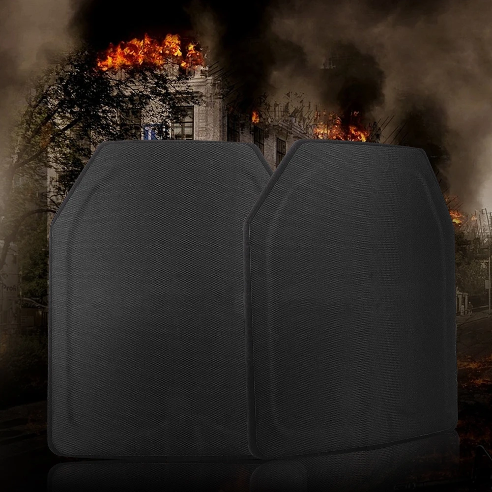 Panel de armadura ligero a prueba de balas de 30x25cm para mochila, placa antibalas de PE IIIA, chaleco de seguridad, tablero de armadura balística para el cuerpo