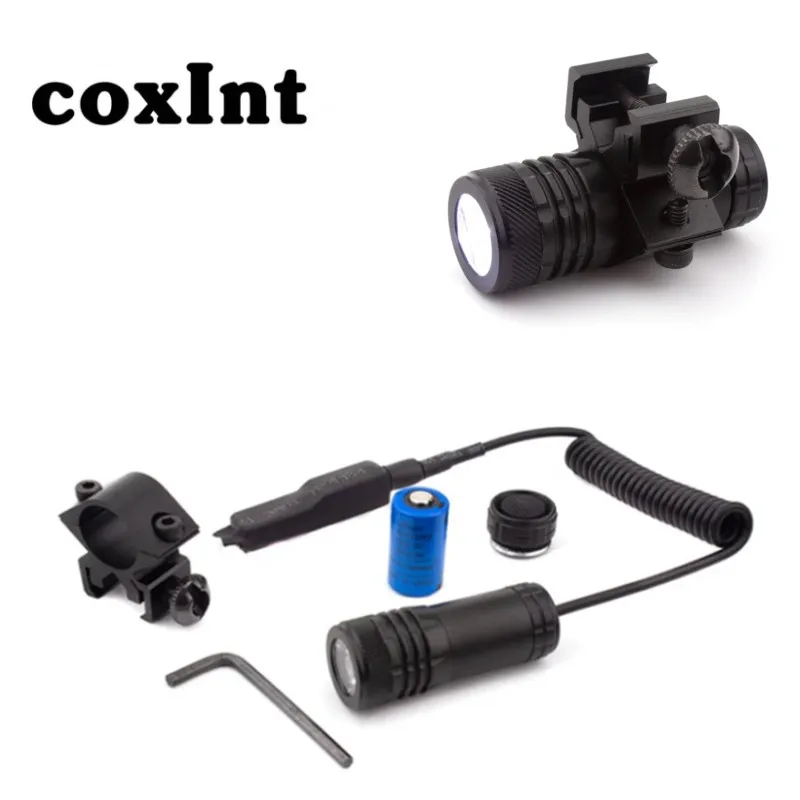 Mini 11/20MM Rechargeable Small Flashlight Under Hanging Flashlight Light For Glock 11/20mm Picatinny Rail