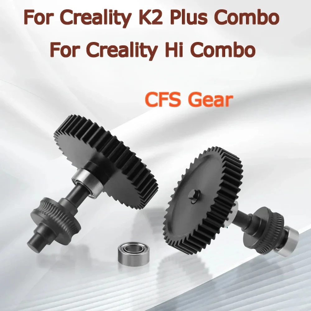 

For Creality K2 Plus Combo Upgraded Gear Nano Coating Hardened Steel CFS Five-Way Driven Wheel Wear Resistant For K2P Hi Combo