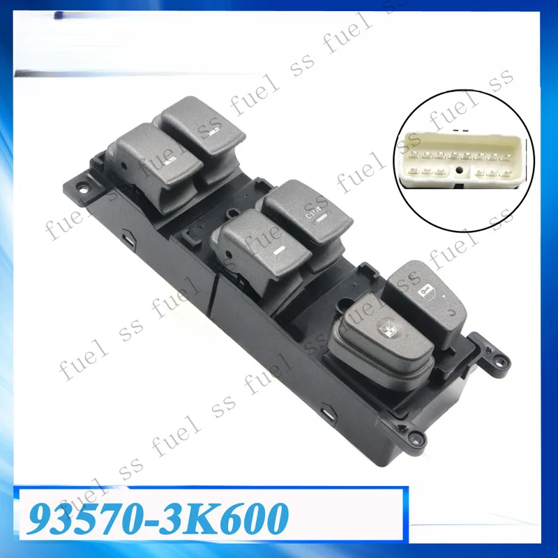 S+ 93570-3K600 New Electric Power Window Master Switch For Hyundai Sonata 2008-2010