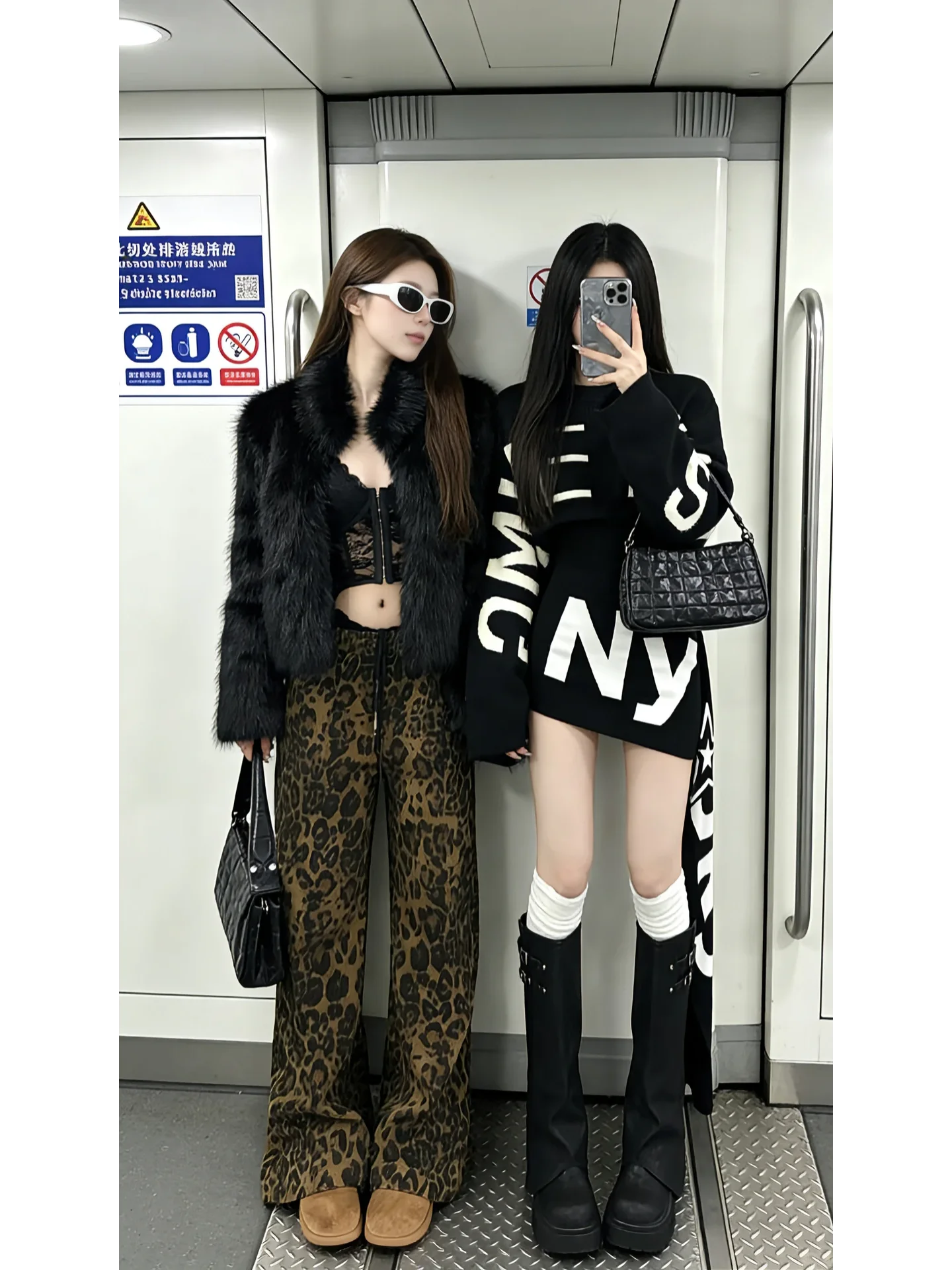 

Cool Spicy Sle Women's Loose Fit Two-Piece Set Spring New High Waist Skirt Casual Faion Sunscreen Long Sve round Ne