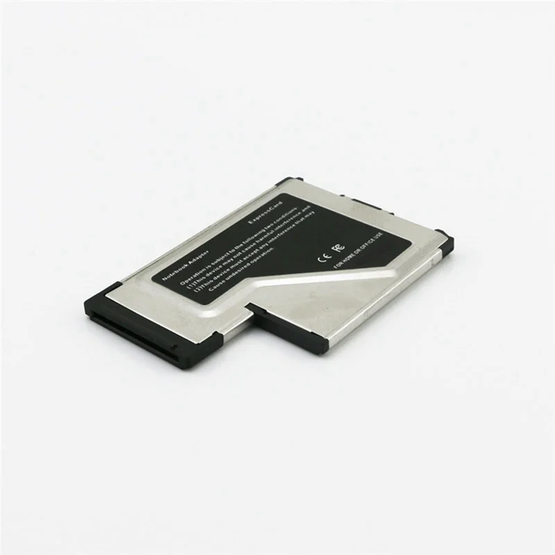 #614O Express Card 54mm to USB 3.0 X 2 Port Expresscard PCI-E to USB Adapter Converter for Laptop Notebook (Photo Color)