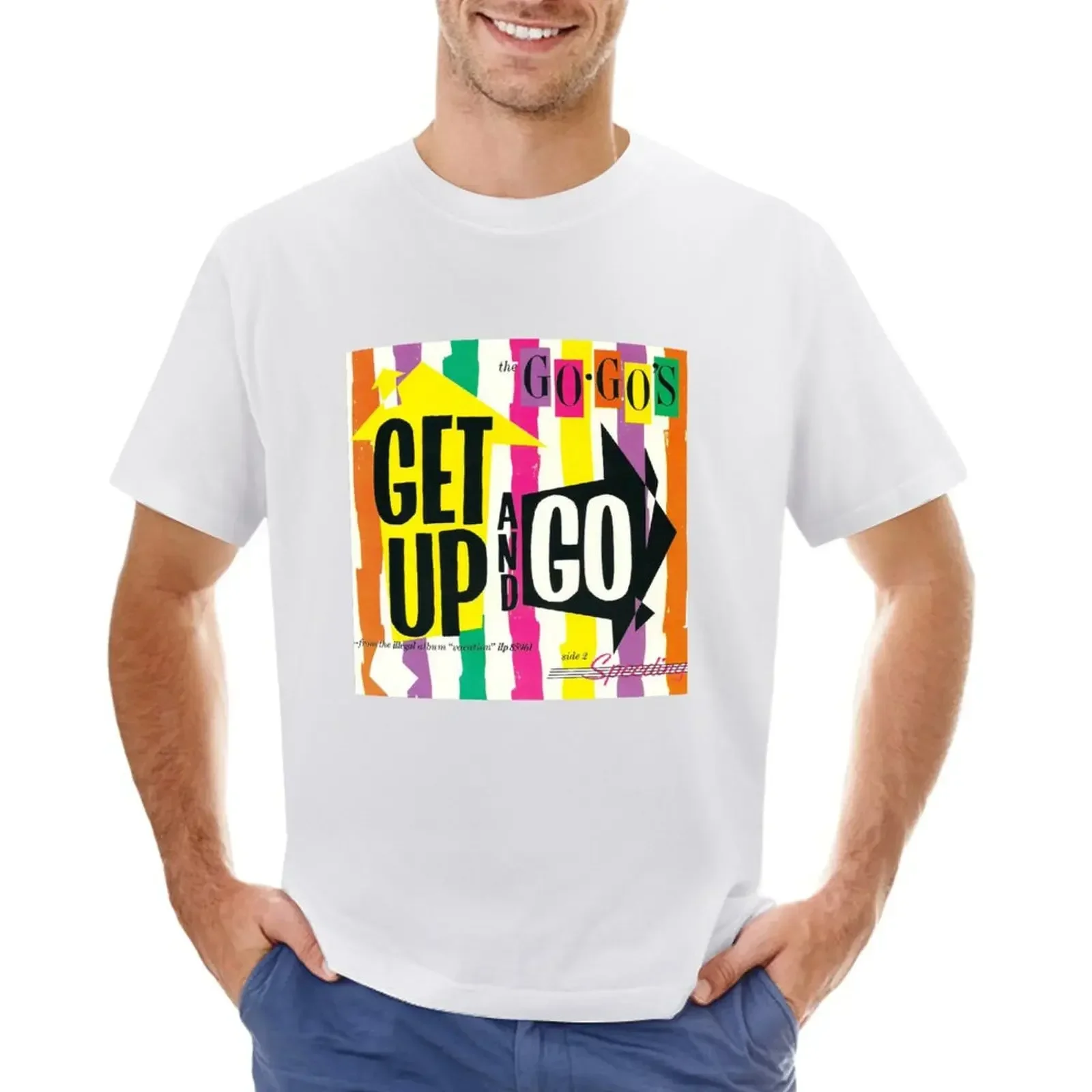 

The Go-Go's - Get Up And Go - T-shirt sublime oversizeds t shirts for men graphic