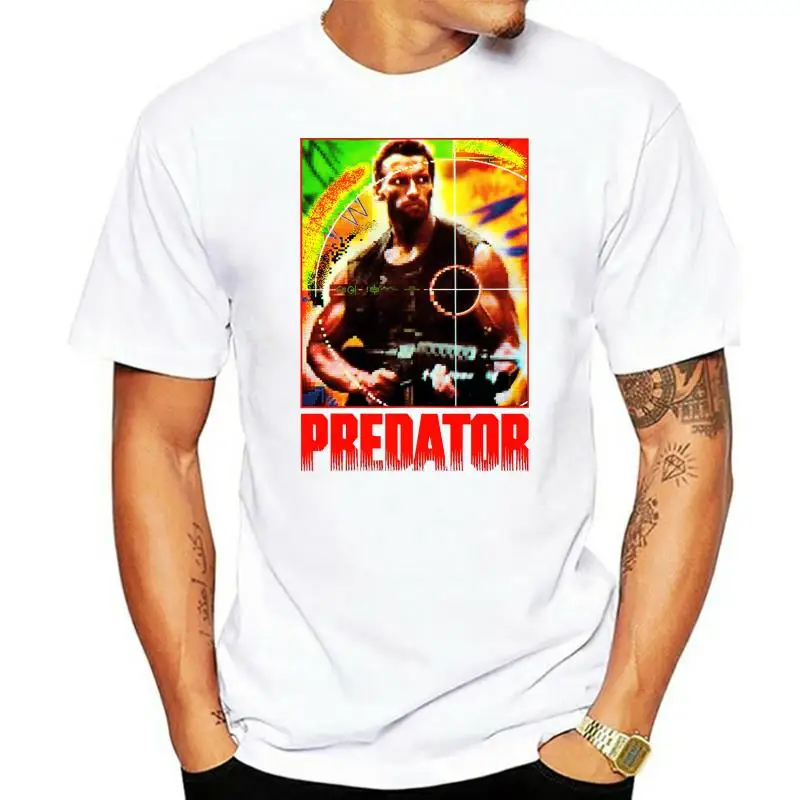 PREDATOR T-shirt Schwarzenegger - poster vhs