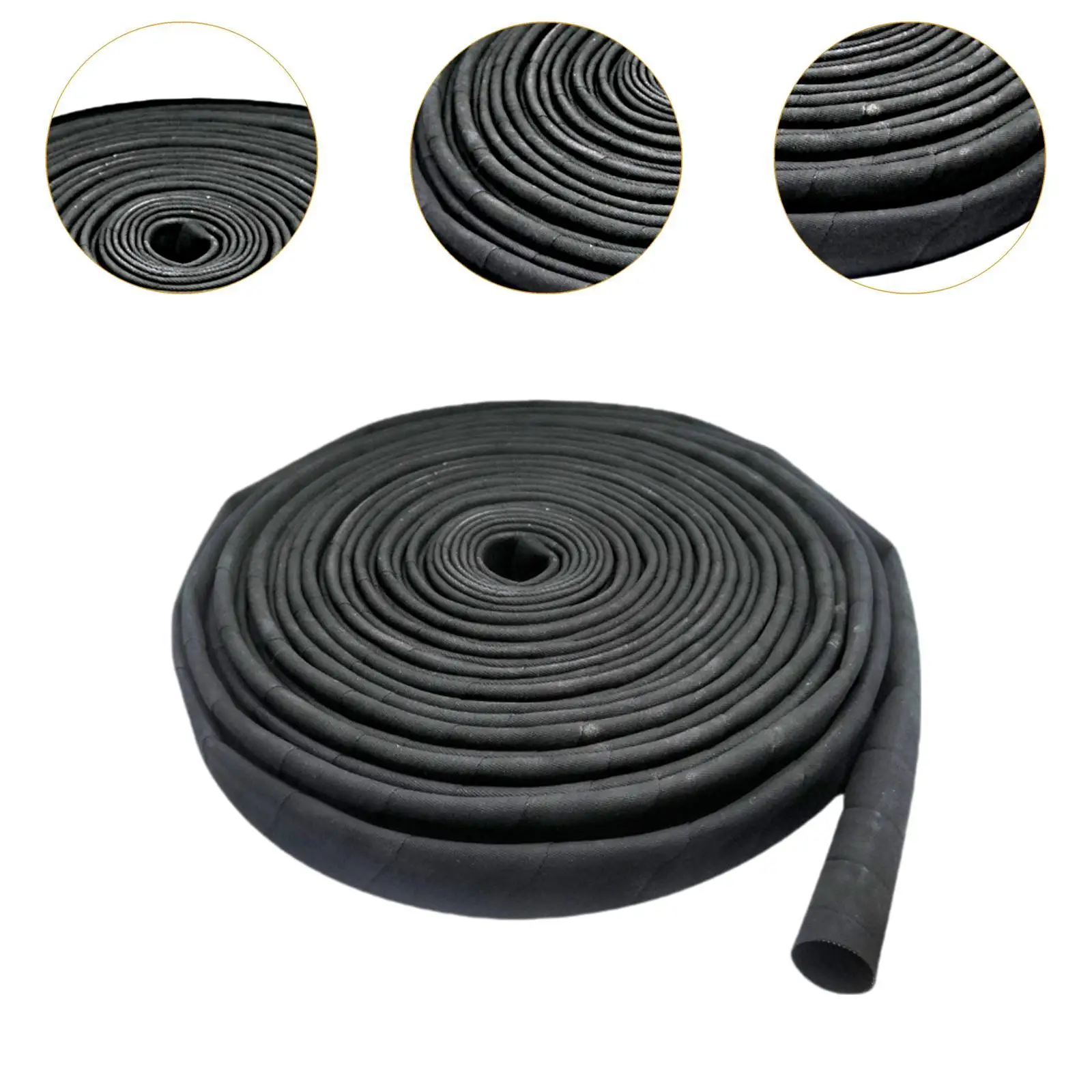 Fireproof Welding Sleeve Versatile Easy to Use Black Sturdy Professional Fireproof Cloth Flame Retardant Protective Cable Cover