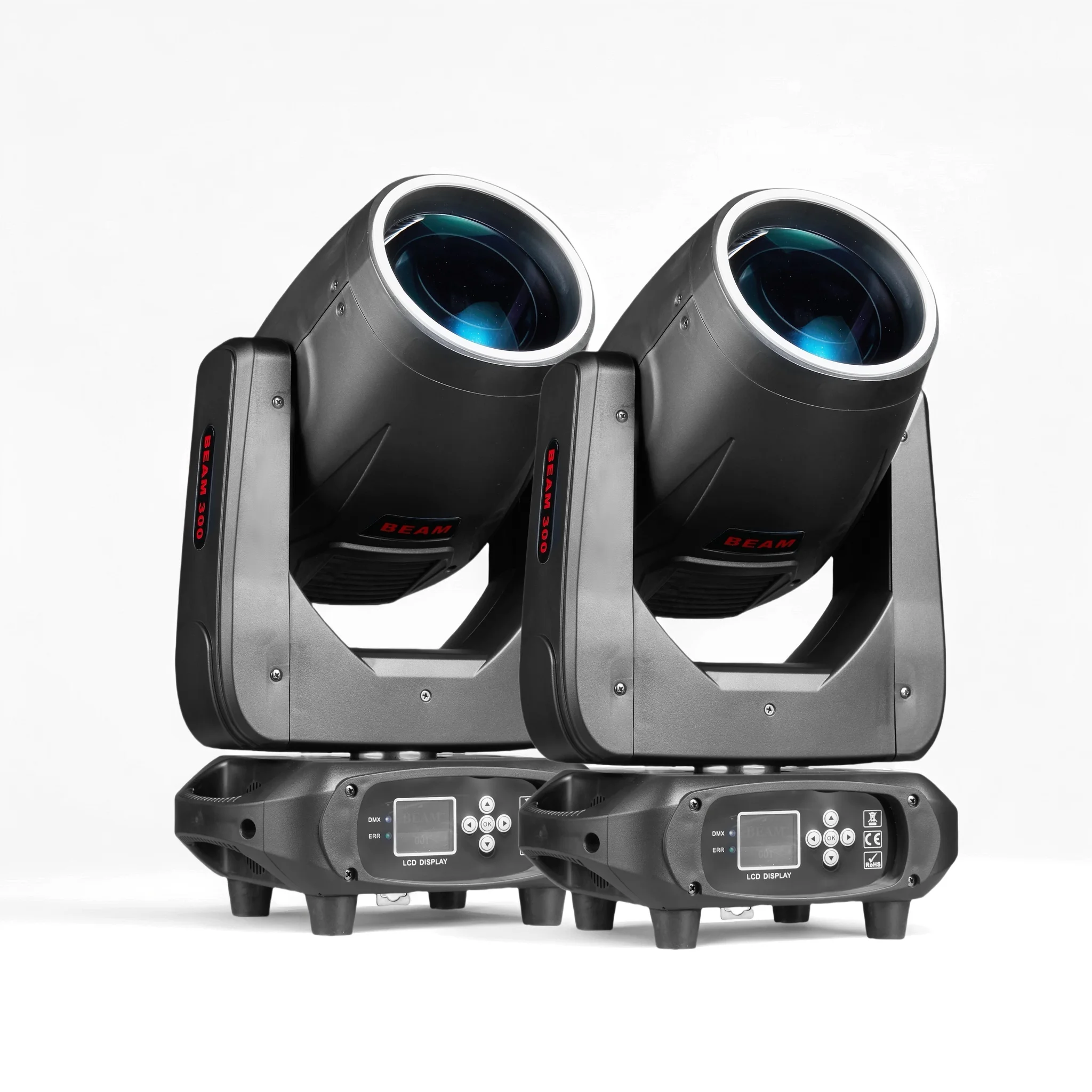 

2Pcs/Lot 300w Beam Moving Head Lights 14R Sharpy Mini BEAM Stage Light With LED Ring Auxiliary Effect Dj Club Party Event