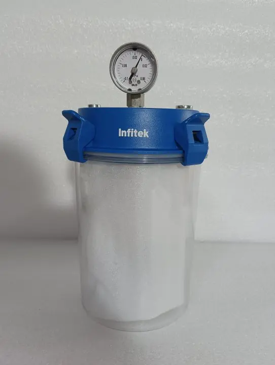 Infitek 2.5L PVC Anaerobic Jar ANJ125-210-3