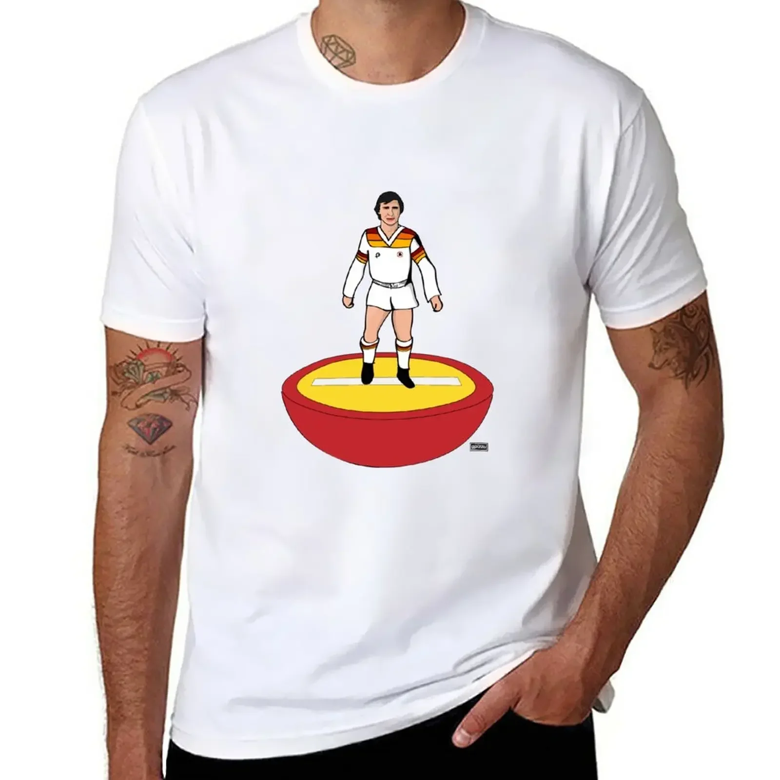 New Subbuteo Bruno Conti T-Shirt Tee summer blank hot sale Anime t-shirt outfits for men manga vintage anime clothes new arrival