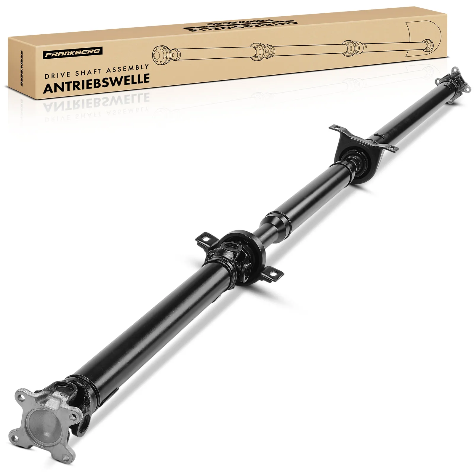 Frankberg 1x Cardanas propelleras achteras voor Mercedes-Benz Viano W639 Vito Bus Vito/Mixto Box 2003-2014 6394103306