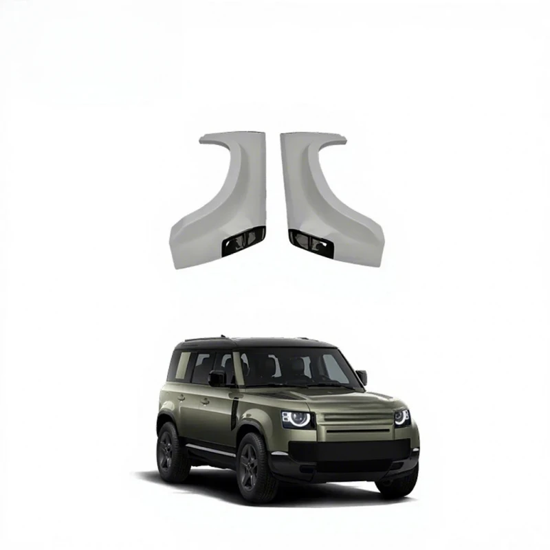 Premium 17carbon Dry Carbon Fiber Front Rear Wide Kit With Adhesive Tapes Fit Defender 110 Auto Modification A view 4