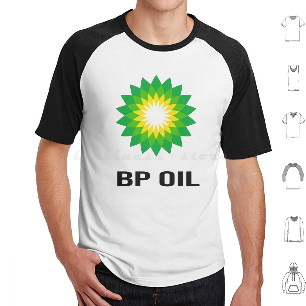 

Футболка с логотипом для мужчин женщин детей 6xl Bp Oil Ga корпус с логотипом винтажный Cpmpany Ретро Exxon Mobil