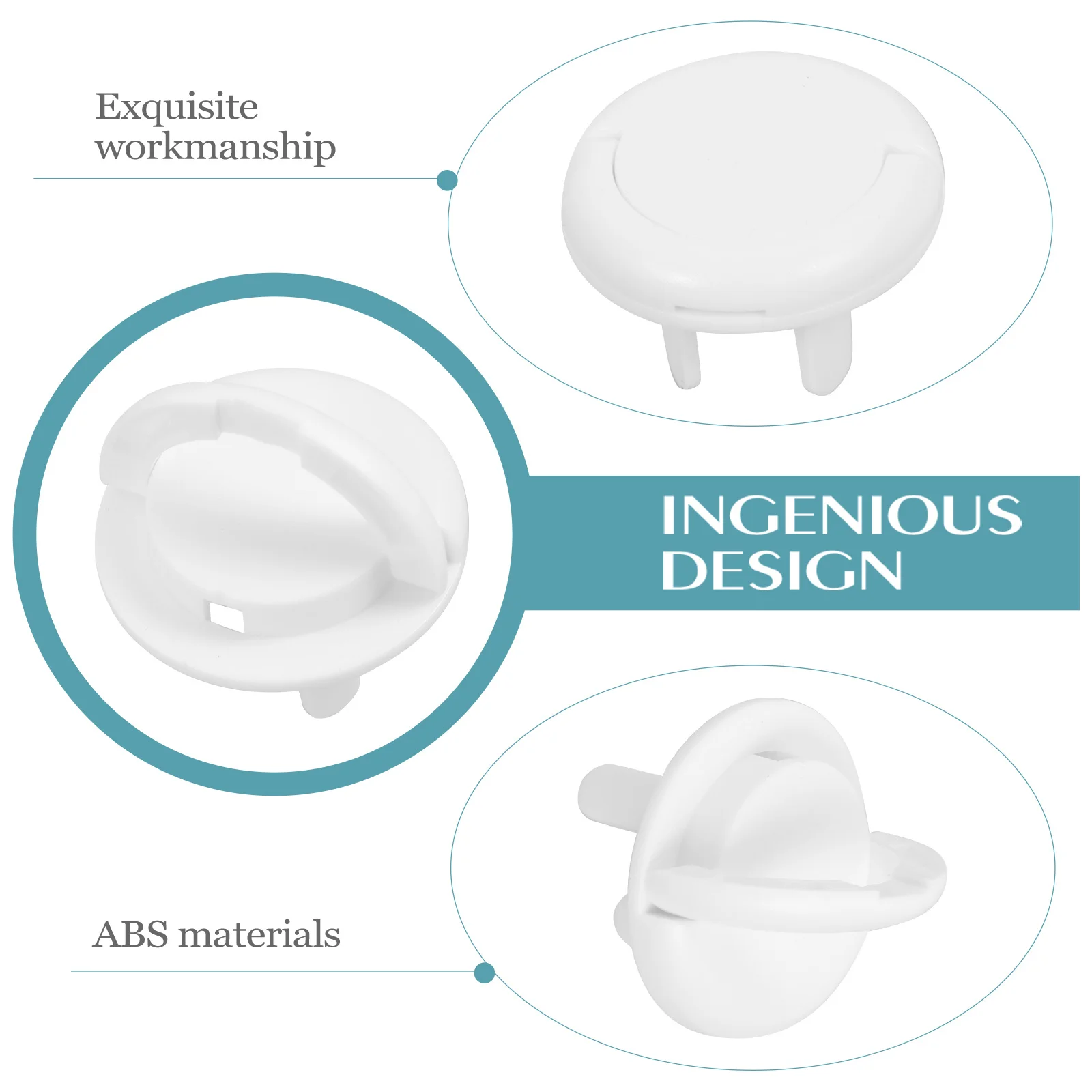 

50 шт., защитные чехлы для розеток с защитой от детей, простая установка, электрическая розетка, защита от детей, защитные колпачки для розеток, крышки для розеток