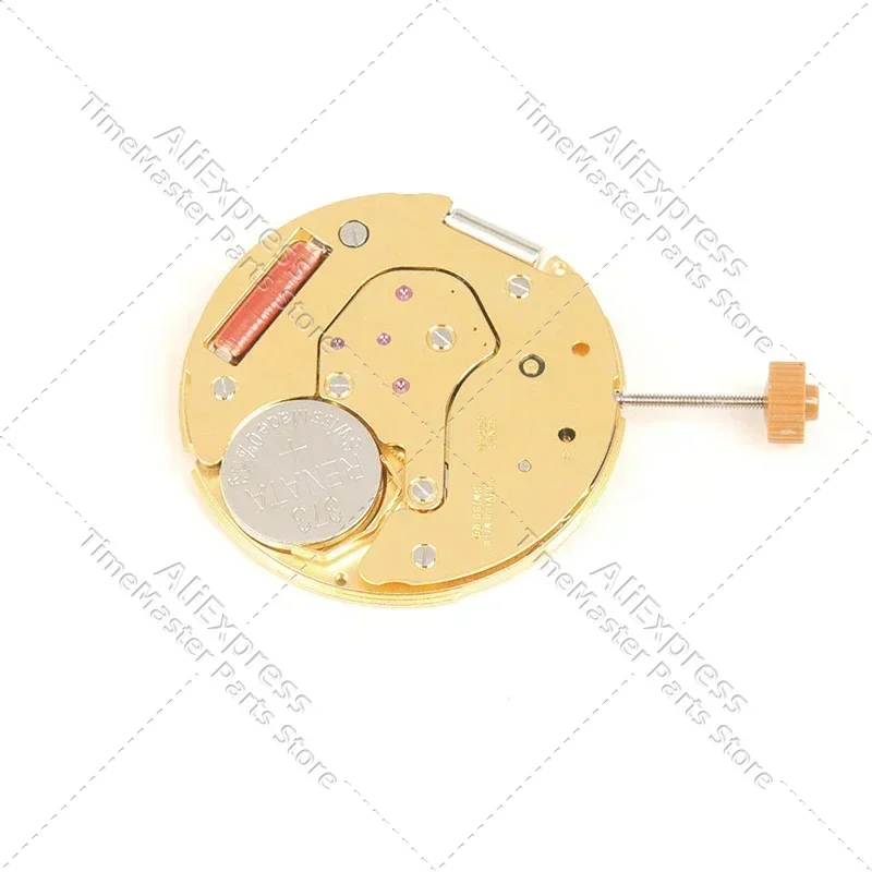 Movimiento de cuarzo Original suizo Ronda 6004D 6004, piezas de repuesto de movimiento de reloj de dos manos y media