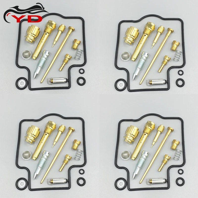 

Motorcycle Carburetor Repair Kit For Kawasaki ZZR400 1990-2006 ZZR 400 Repair Gasket Needle Valves