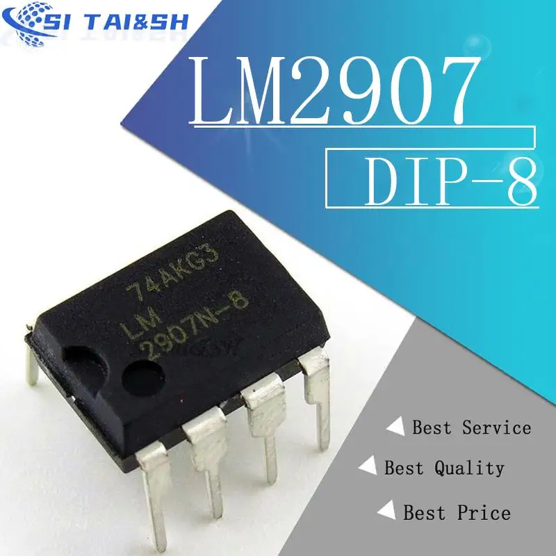 5pcs/lot LM2907 LM2907N-8 DIP8 voltage frequency converter new original