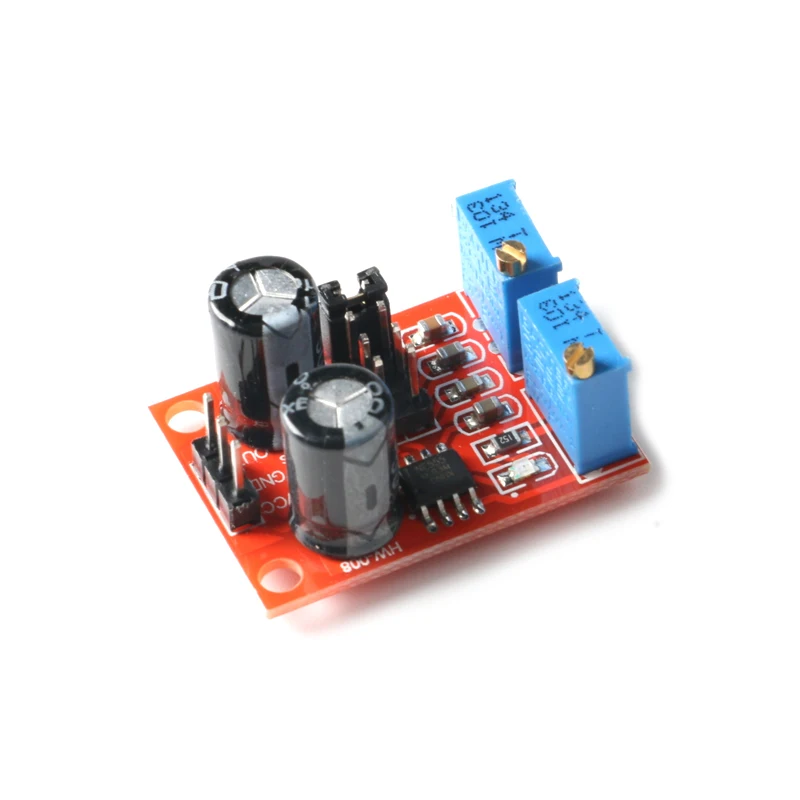 NE555 Pulse Frequency Duty Cycle Adjustable Module Square Wave Signal Generator 5V-12V for Arduino Smart Car