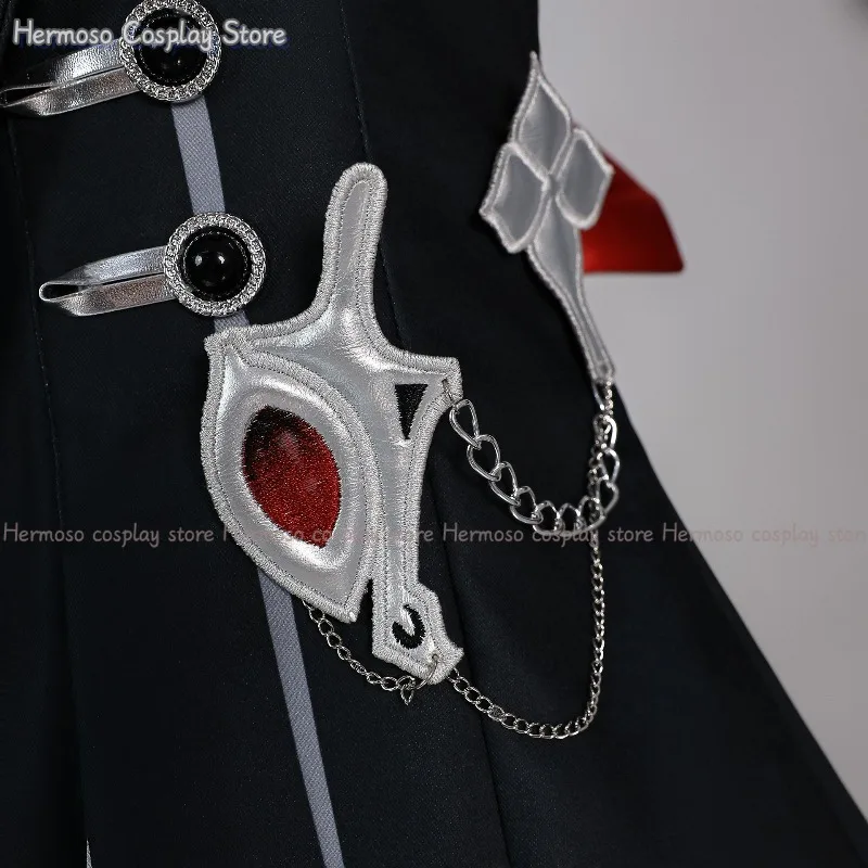 Evernight Cosplay Honkai: Star Rail 7 marzo Costume Parrucca Donna Cosplay Abito Abito Halloween Carnevale Festa Gioco di ruolo Outfit Regalo