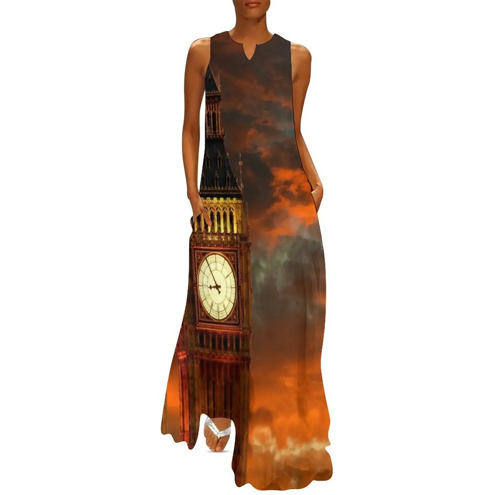 

BIG Ben London Long Dress prom dresses chic and elegant woman dress women's evening dresses dresses for woman Dress