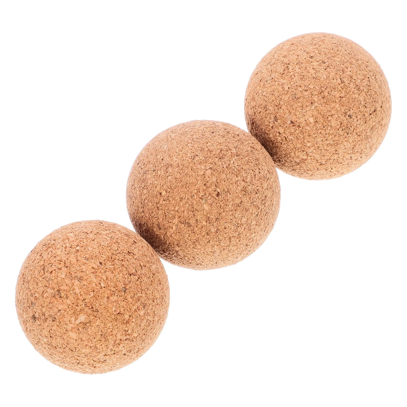

3Pcs Mini Foosball Table Cork Balls Portable Wooden Wear-Resistant Replacement Balls Tabletop Football Accessories