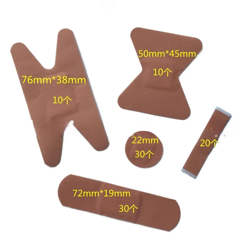 100 قطعة/الوحدة الفرقة المعونة ضمادة مقاومة للماء الإسعافات الأولية تنفس تضميد الجروح الطبية الشريط الجرح الجص مجموعات الطوارئ