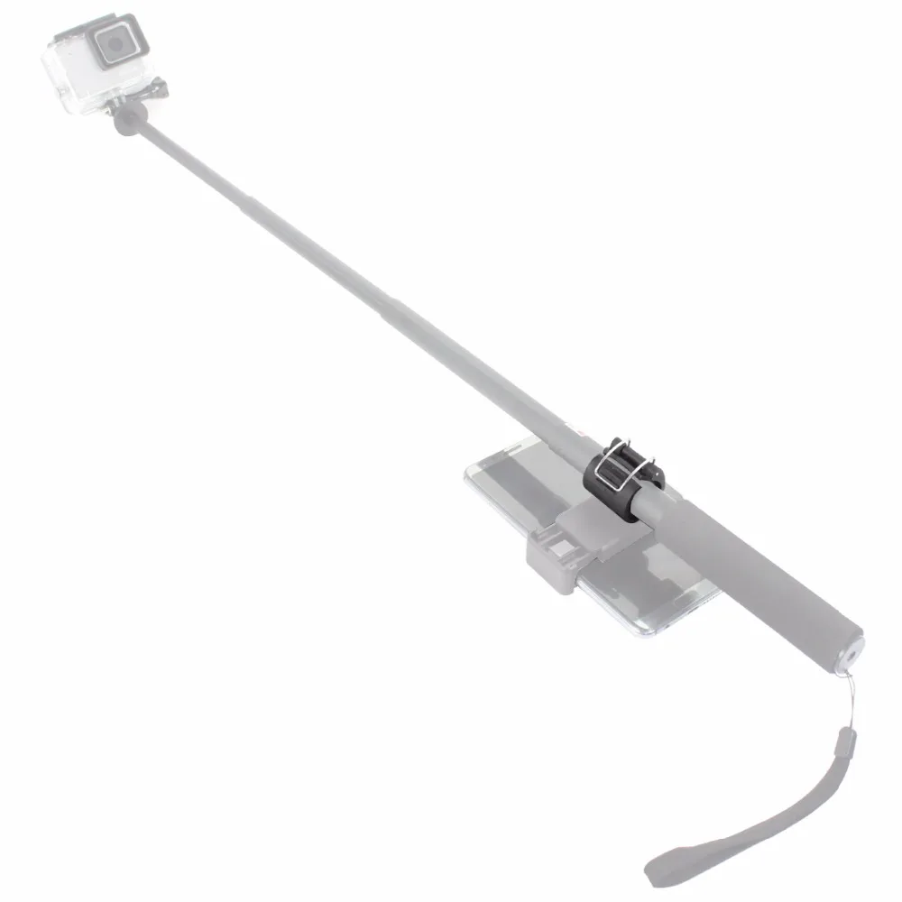 BGNing Selbst Selfie Lock Clip Stick Handheld Einbeinstativ Einstellbare Schnalle Telefon Halter Adapter Für Gopro HERO 8 7 6 5 Action Kamera – Detail 11